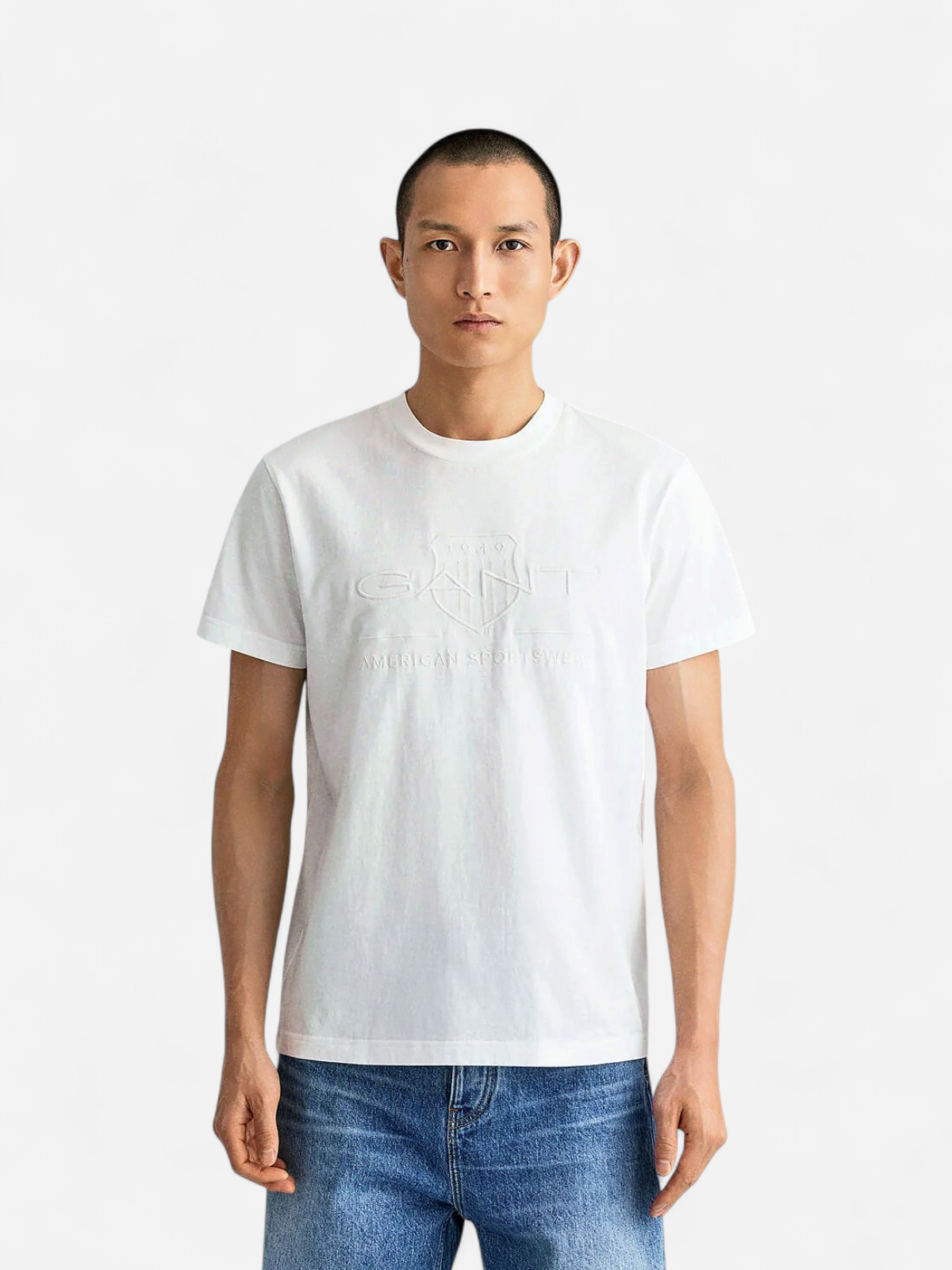 Gant Miesten T-paita TONAL ARCHIVE SHIELD