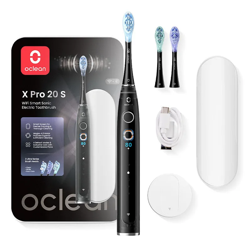 Oclean X Pro 20 sonic matkakotelo musta