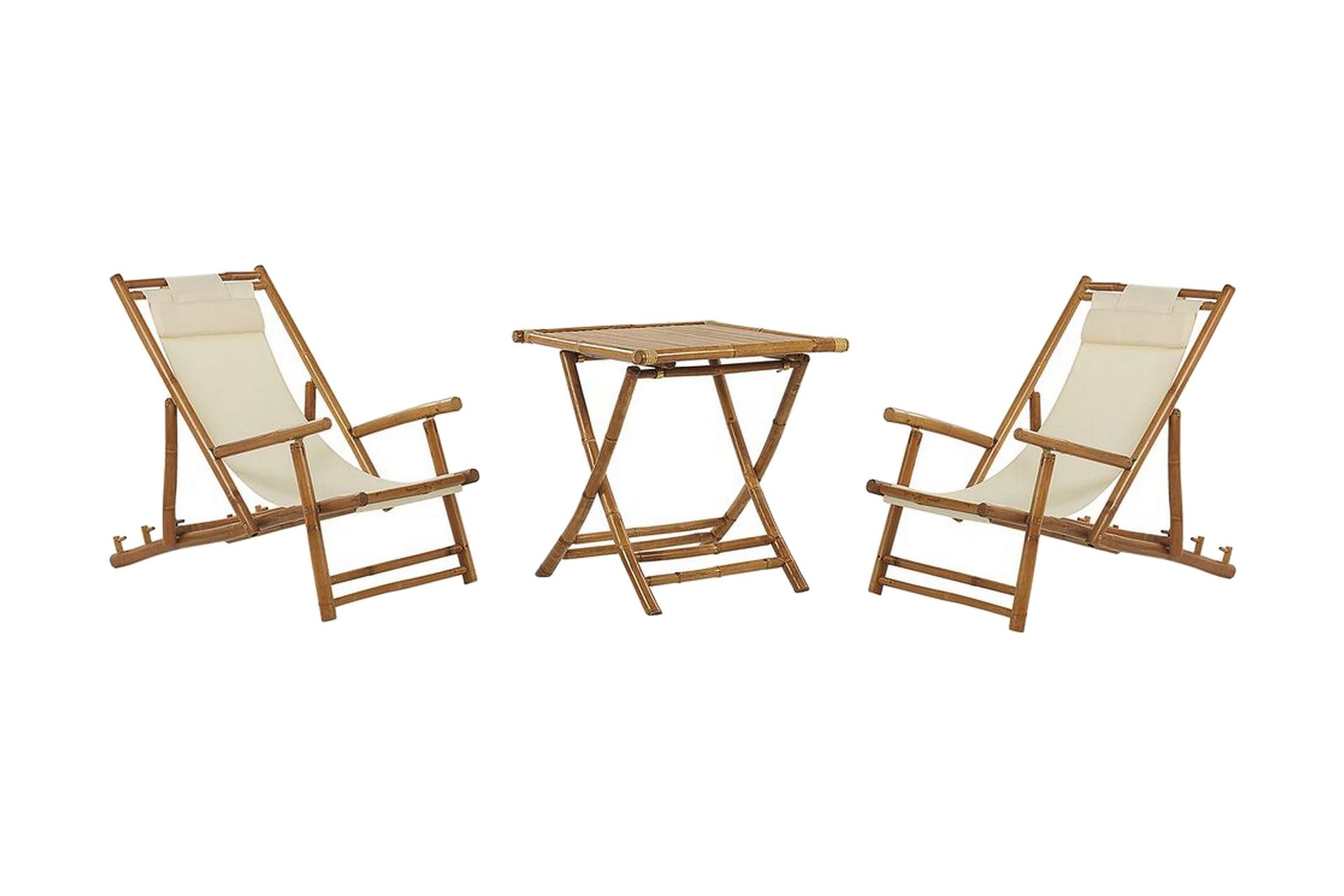 Parvekesetti Valkoinen/Beige ATRANI/SPELLO